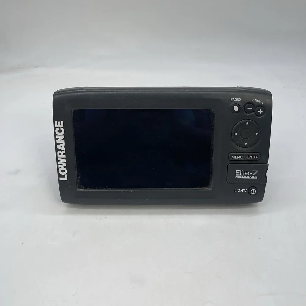LOWRANCE ELITE-7X CHIRP Fish Finder Good Condition Working